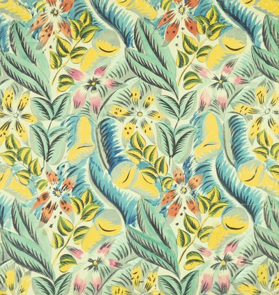 Květy a listy (kvaš na papíře) od Raoul Dufy