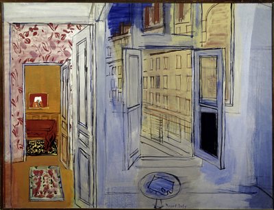 Dílna Impasse Guelma (olej na plátně) od Raoul Dufy