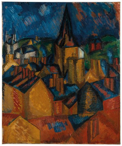 Zvonice (kostel sv. Vincenta v Le Havru) od Raoul Dufy