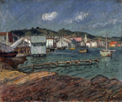 Přístav Martigues od Raoul Dufy