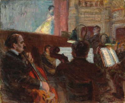Orchestr v Le Havru od Raoul Dufy