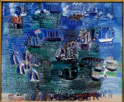 Námořní slavnost a oficiální návštěva Le Havru od Raoul Dufy