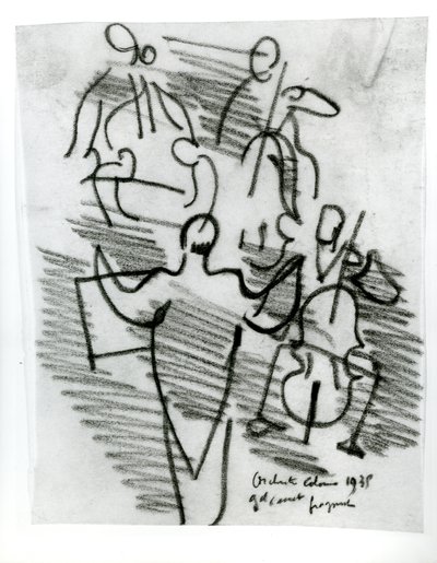 Orchestre Colonne od Raoul Dufy