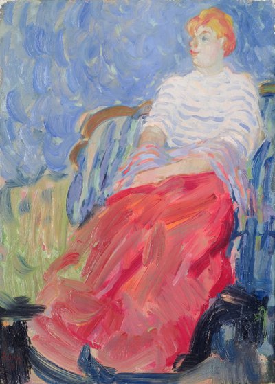 Portrét umělcovy sestry Suzanne Dufyové od Raoul Dufy