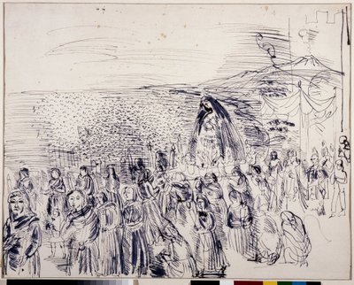 Procesí a Neapol od Raoul Dufy