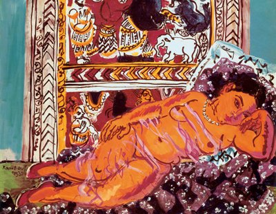 Obraz "Ležící akt", Raoul Dufy (1877-1953) od Raoul Dufy