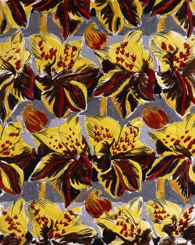 Červené a žluté květy; Fleurs Rouges et Jaunes od Raoul Dufy