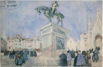 Náměstí ve Falaise od Raoul Dufy