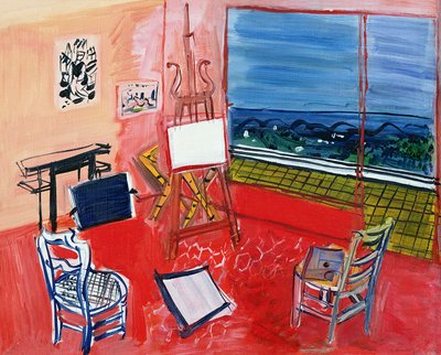 Ateliér ve Vence (olej na plátně) od Raoul Dufy
