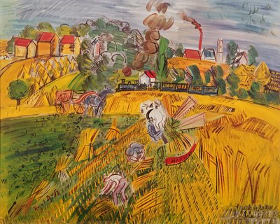 Dům (olej na plátně) od Raoul Dufy