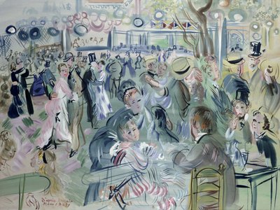 Moulin de la Galette od Raoul Dufy