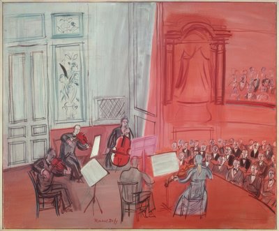 Oranžový koncert od Raoul Dufy