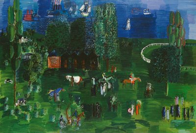 Paddock; Paddock od Raoul Dufy