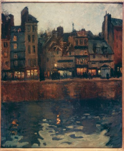 Přístav Le Havre za soumraku od Raoul Dufy