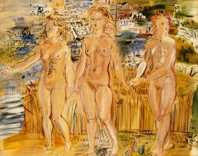 Tři Grácie; Les Trois Graces od Raoul Dufy