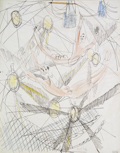 Hrazda; Les Trapezistes od Raoul Dufy