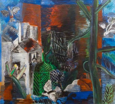 Opuštěná zahrada od Raoul Dufy