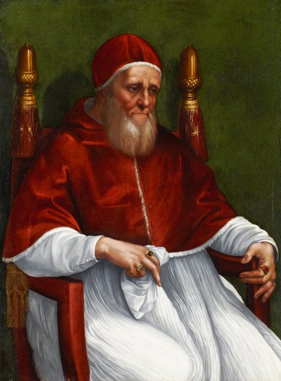Portrét papeže Julia II od Raphael (1483 1520) (& studio)