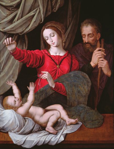 Madona z Loreta (kopie - originál v Musee Conde, Chantilly, viz 71593) (panel) od after Raphael