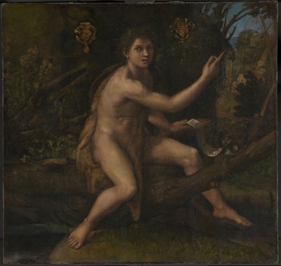 Svatý Jan Křtitel od Raphael (1483 1520)