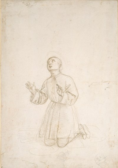 Klečící postava mládí, c1503 od Raphael