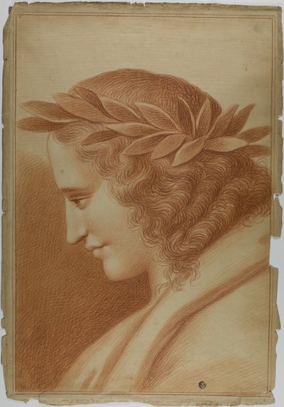 Básník korunovaný Laurel od Raphael