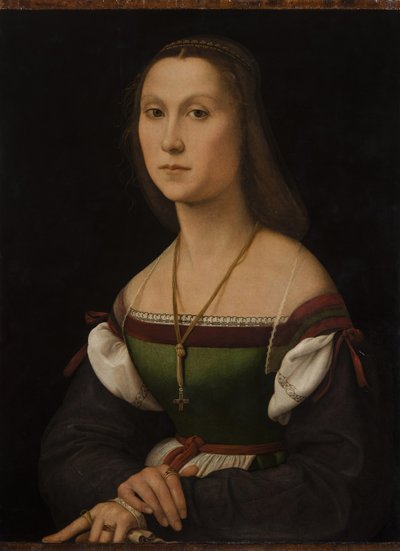 Portrét mladé ženy La Muta, cca 1507. od Raphael