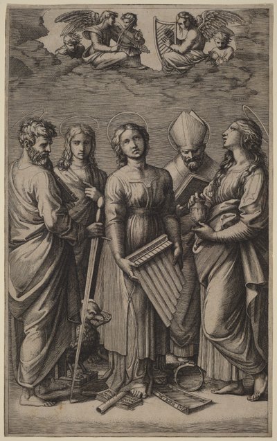 Svatá Cecílie od Raphael