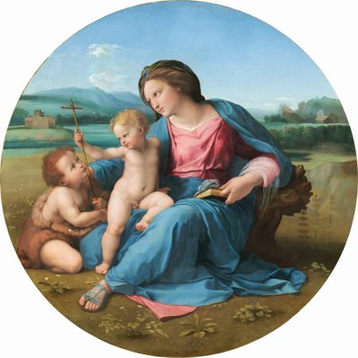 Alba Madonna, c. 1510. od Raphael