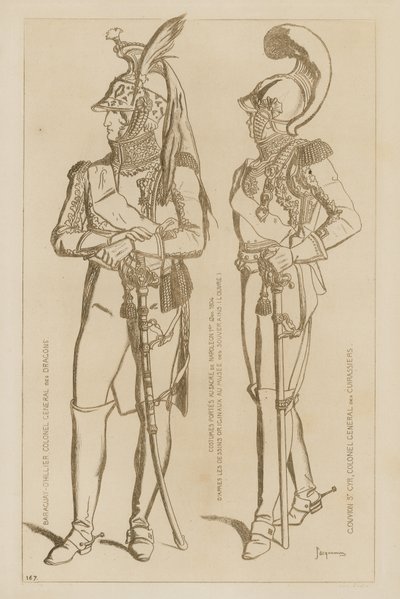 Kostýmy u bran ke korunovaci Napoleona I od Raphael Jacquemin