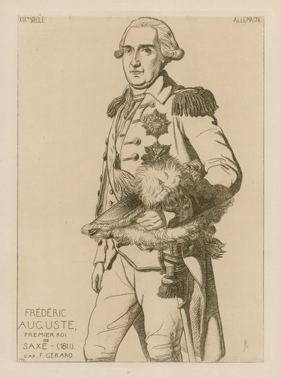 Frederick Augustus, první král Saska (1811) od Raphael Jacquemin