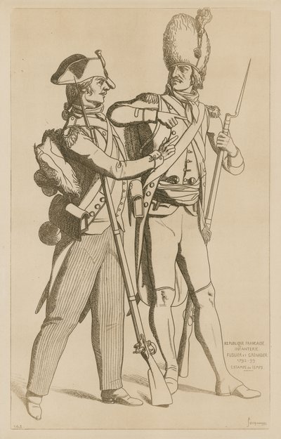 Pěchota Francouzské republiky od Raphael Jacquemin
