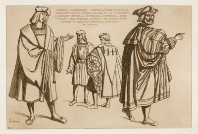 Šlechtici Francie a Itálie na počátku 16. století od Raphael Jacquemin