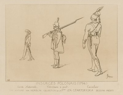 Polští povstalci, 1794 od Raphael Jacquemin
