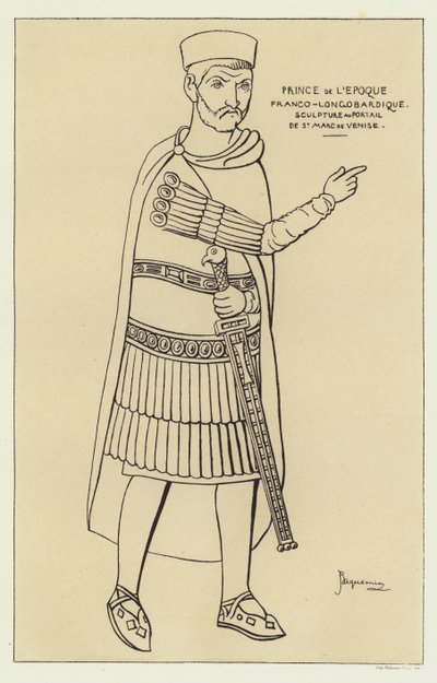 princ franco-longobardique od Raphael Jacquemin