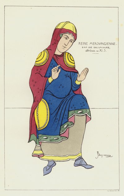 Reine merovingienne od Raphael Jacquemin