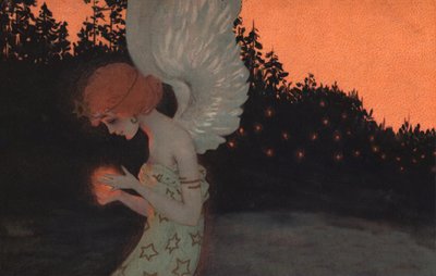 Vánoční anděl od Raphael Kirchner