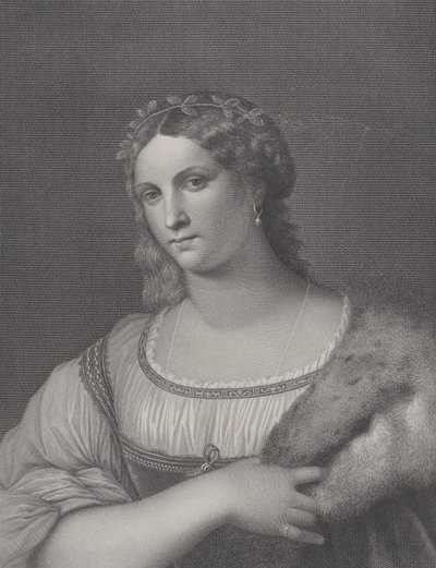 La Fornarina, 1814 od Raphael Morghen
