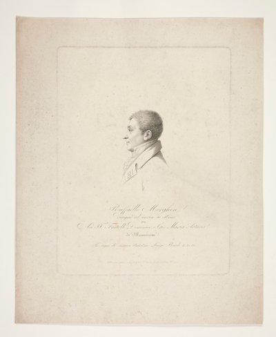 Raphael Morghen [Autoportrét] od Raphael Morghen