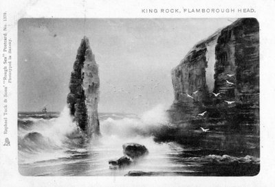 King Rock, Flamborough Head, East Riding, Yorkshire, 1903. od Raphael Tuck