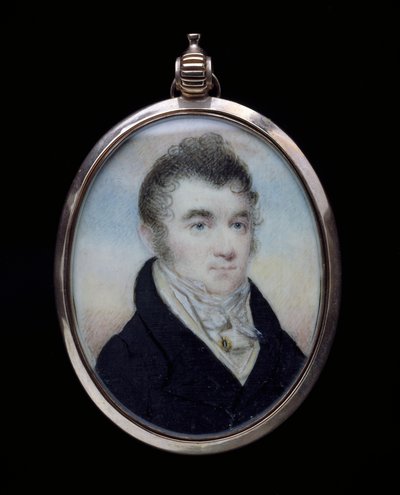 Portrét J. S. Willetta, kolem roku 1810 (akvarel na slonovině) od Raphaelle Peale