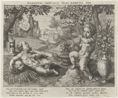 Alegorie pomíjivosti od Raphaël Sadeler (I)