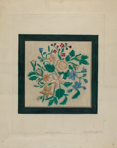 Vyšívací kus, c. 1936. od Raymond Manupelli