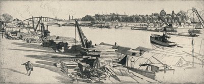 Port Henri IV, 1915 od Raymond Ray Jones