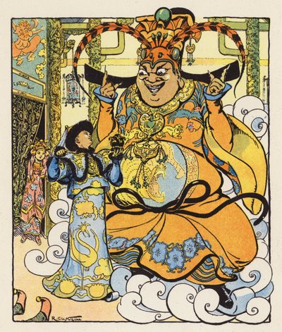 Les Mille et Une Nuits / Tisíc a jedna noc (barevná litografie) od Raymond de la Neziere