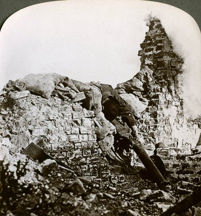 Vyřazené německé kulometné pozice, Monchy, bitva u Arrasu, první světová válka, 1917-1918. od Realistic Travels Publishers