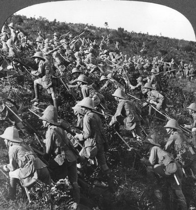 Oni pokračují, skutečný bulldog spěch našich jednotek v Gallipoli, Turecko, první světová válka, 1915 od Realistic Travels Publishers