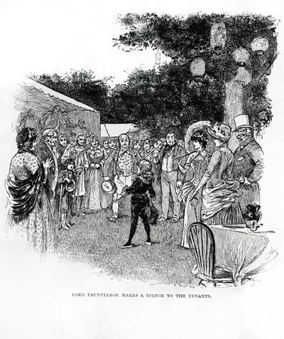 Ilustrace pro Little Lord Fauntleroy (rytina) od Reginald Bathurst Birch