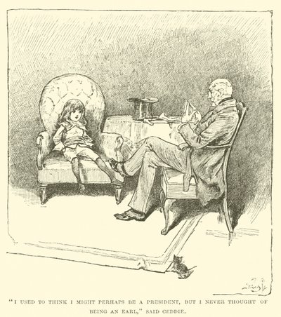 Ilustrace pro Little Lord Fauntleroy od Reginald Bathurst Birch