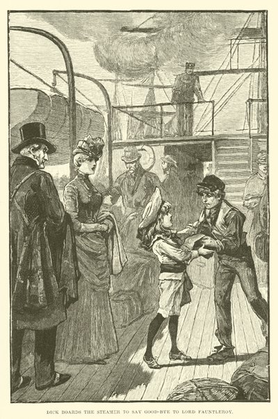 Ilustrace k filmu Malý lord Fauntleroy od Reginald Bathurst Birch